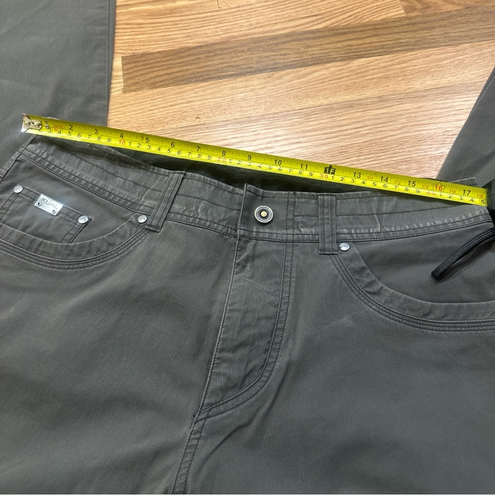 Lot of 2 Kuhl Revolvr Vintage Patina Dye Beige Gray Hiking Pants Outdoor Men 34 - Picture 14 of 16